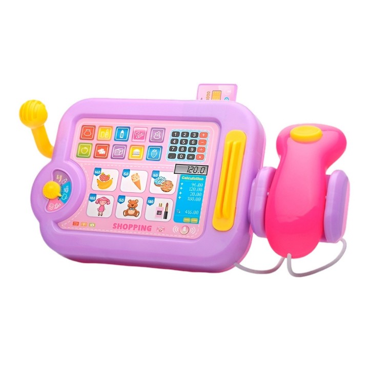 Caja Registradora Interactiva Simulada Juguete + Accesorios