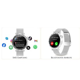 Reloj Inteligente Smartwatch Llamadas Dama Mujer Smart Gs-50