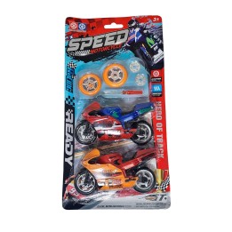 Moto Motocicleta Gp Speed Duo Juguete Personalizable