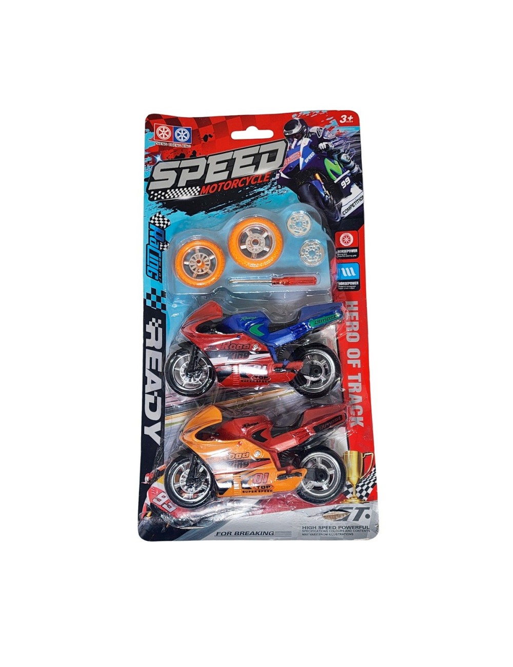 Moto Motocicleta Gp Speed Duo Juguete Personalizable