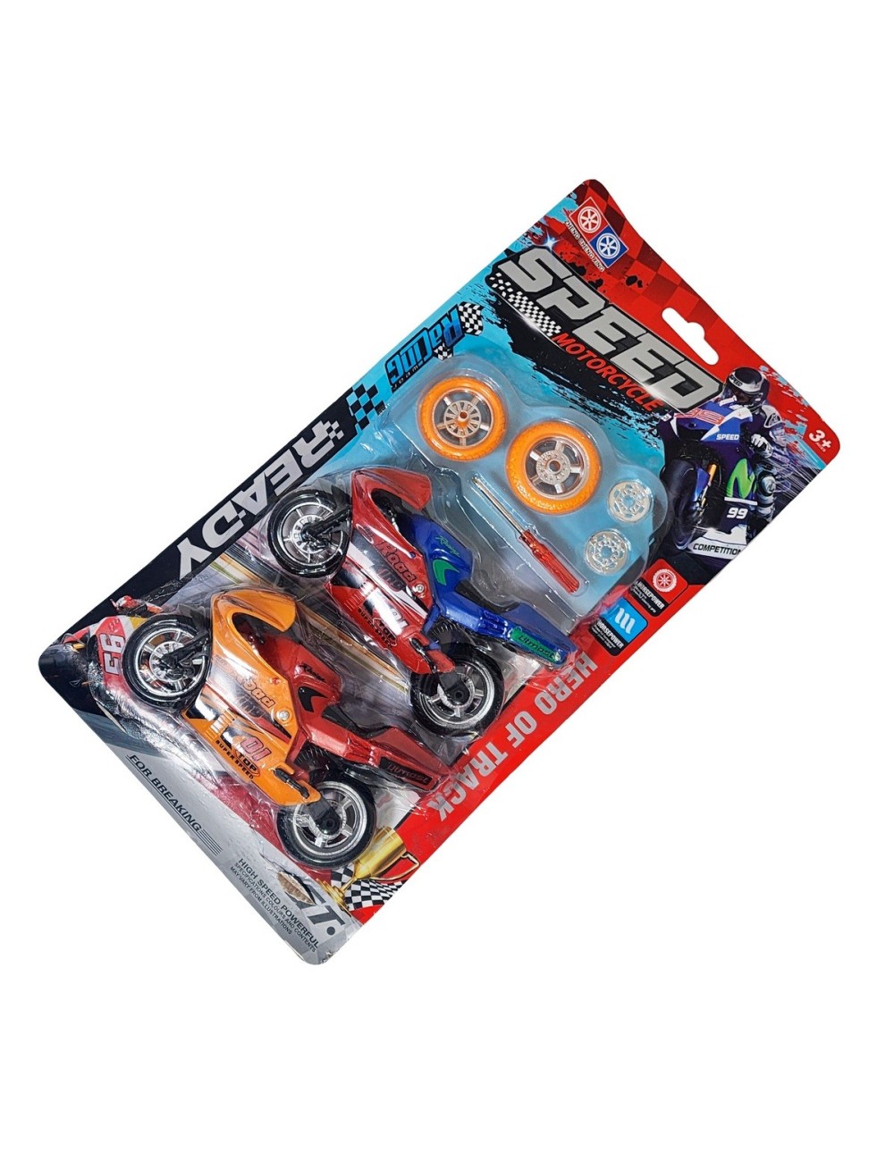 Moto Motocicleta Gp Speed Duo Juguete Personalizable