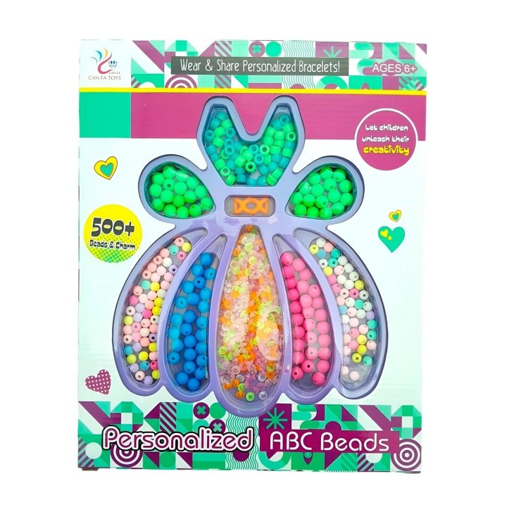 Set Kit Para Hacer Pulseras Charms Juguete Didactico Cactus