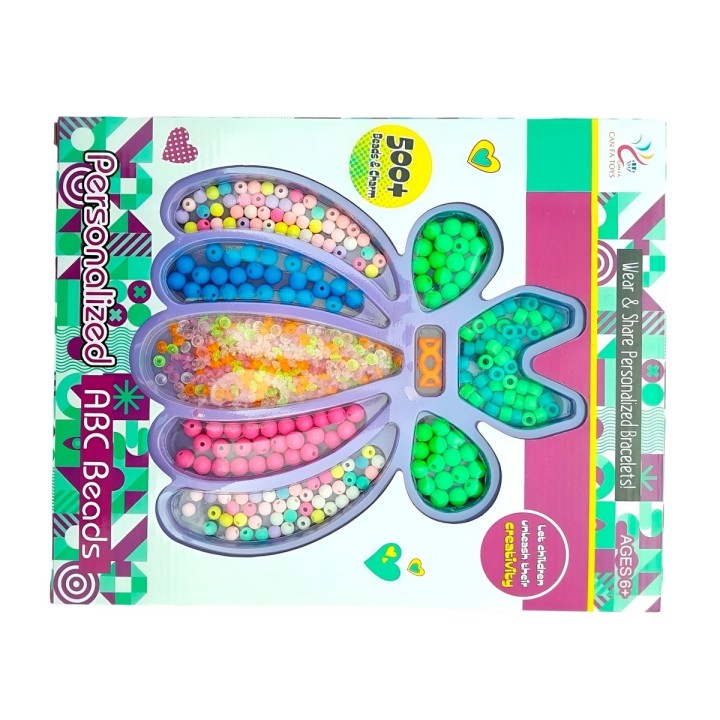 Set Kit Para Hacer Pulseras Charms Juguete Didactico Cactus