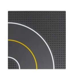 Placa Base Gris Compatible Con Lego 25cm X 25 Cm