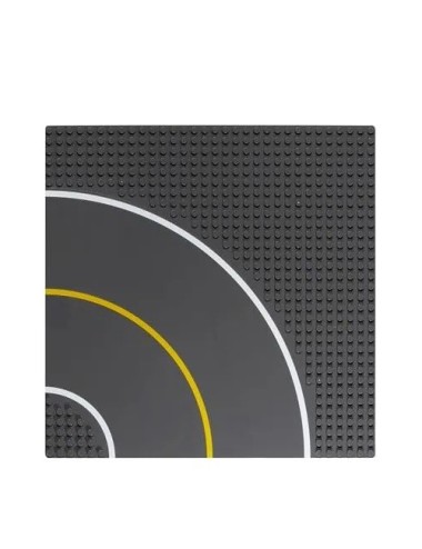 Placa Base Gris Compatible Con Lego 25cm X 25 Cm