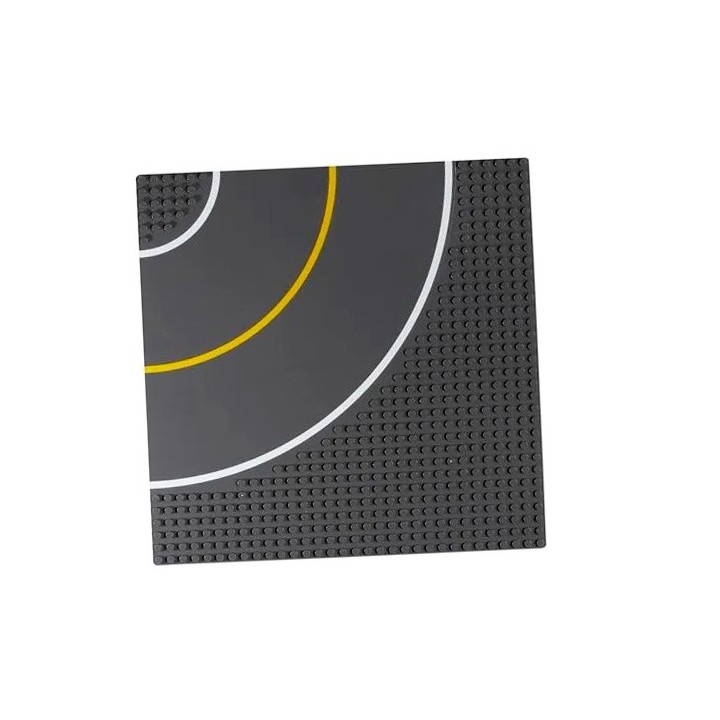 Placa Base Gris Compatible Con Lego 25cm X 25 Cm