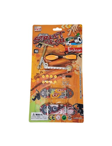 Patinetas Dedos Y Monopatin Mini Personalizable Juguete Niño