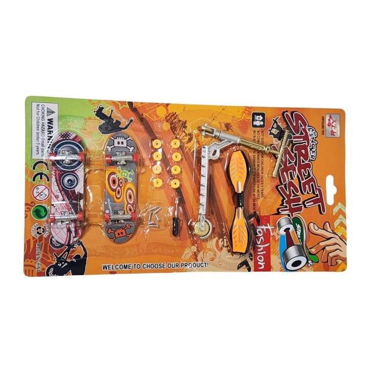 Patinetas Dedos Y Monopatin Mini Personalizable Juguete Niño