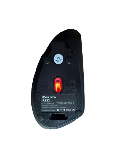 Mouse Ergonómico Inalambrico Recargable Jertech Jr322