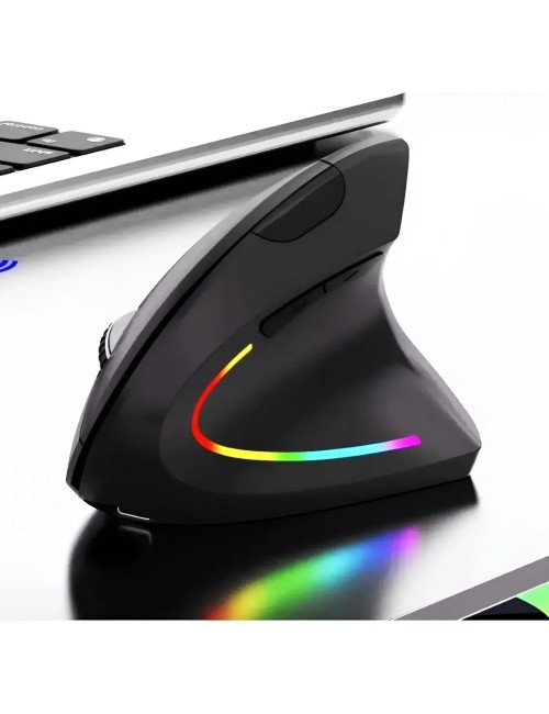 Mouse Ergonómico Inalambrico Recargable Jertech Jr322