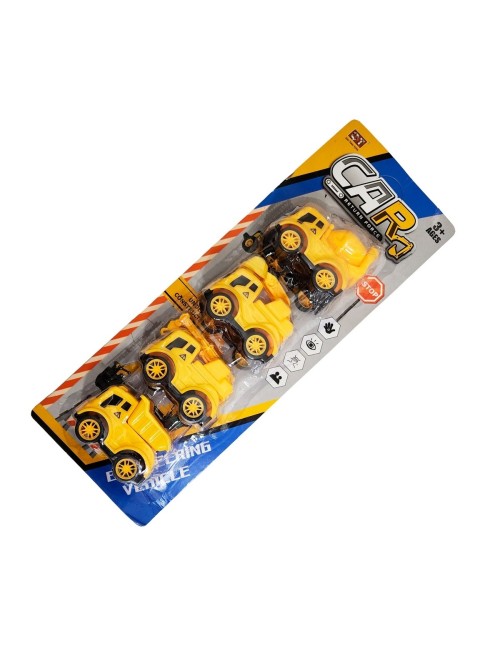 Carros Camion Mini Construccion Juguete Niños X 4 Unidades