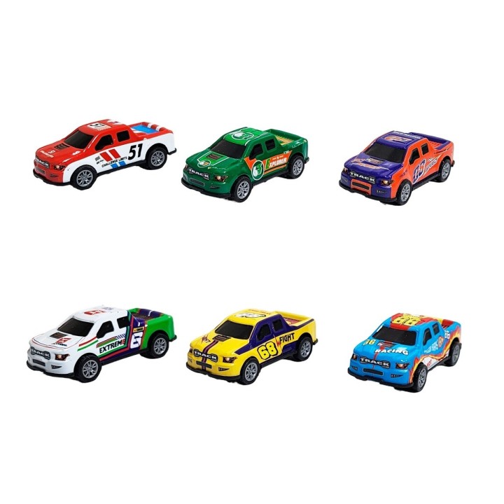 Carro Camioneta Fuerza Publica Emergencia Deportivo X 6 Unid