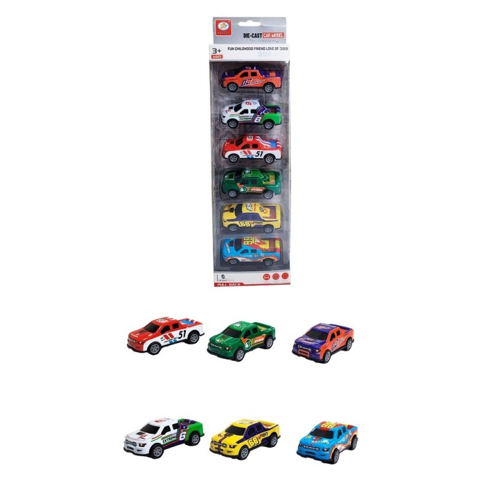 Carro Camioneta Fuerza Publica Emergencia Deportivo X 6 Unid