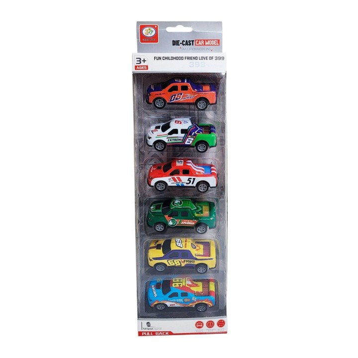 Carro Camioneta Fuerza Publica Emergencia Deportivo X 6 Unid