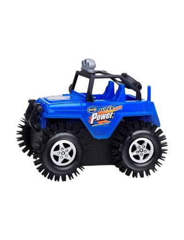 Carro Jeep Tumbling Movimiento Interactivo + Baterias