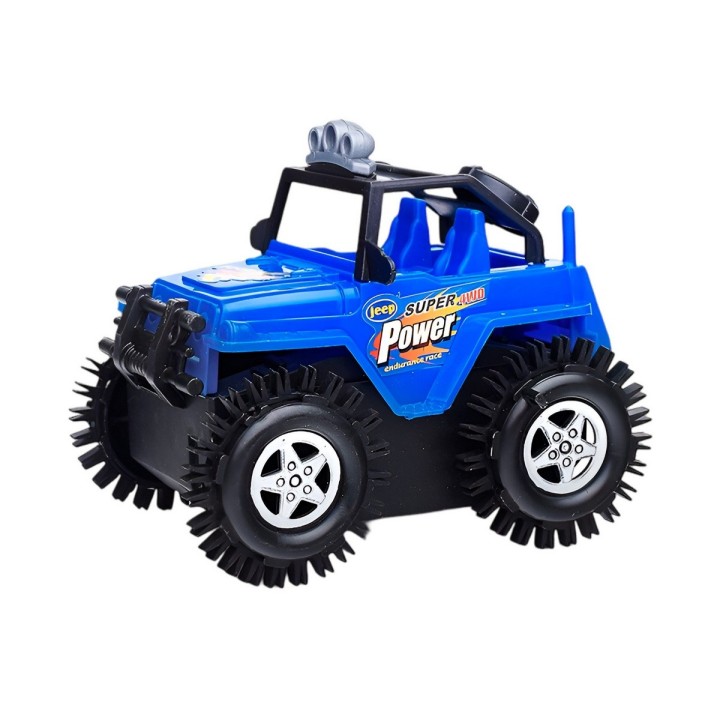 Carro Jeep Tumbling Movimiento Interactivo + Baterias