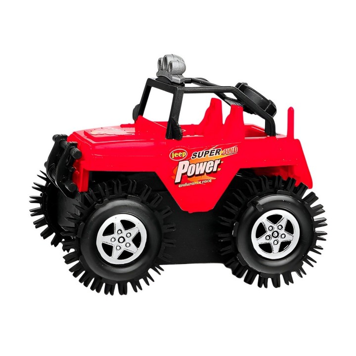 Carro Jeep Tumbling Movimiento Interactivo + Baterias
