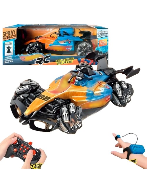 Carro Formula 1 Deportivo Recargable Control Remoto Y Mano
