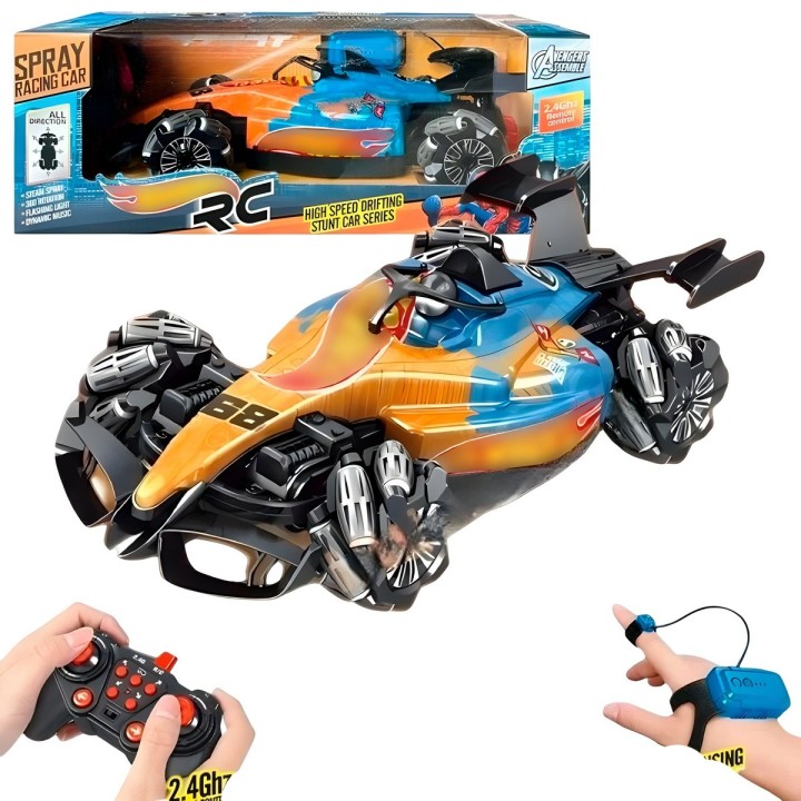 Carro Formula 1 Deportivo Recargable Control Remoto Y Mano