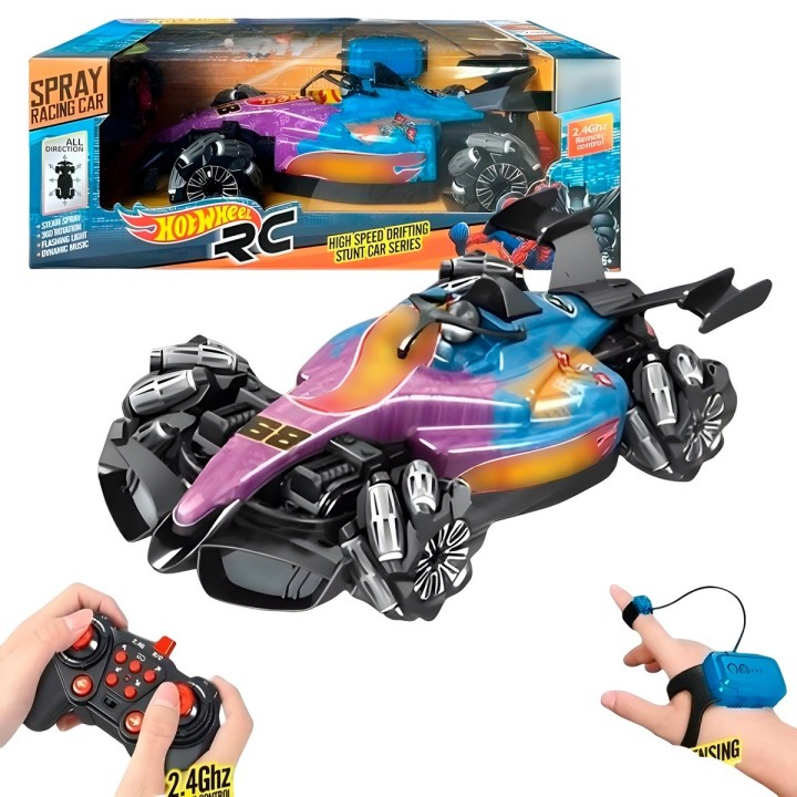 Carro Formula 1 Deportivo Recargable Control Remoto Y Mano