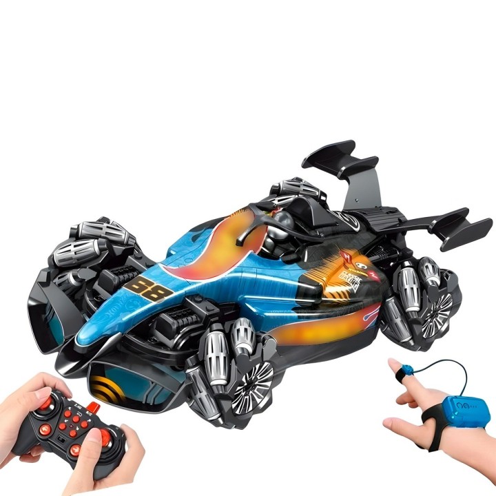 Carro Formula 1 Deportivo Recargable Control Remoto Y Mano