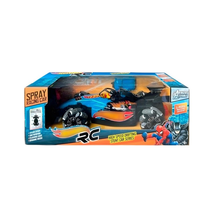 Carro Formula 1 Deportivo Recargable Control Remoto Y Mano