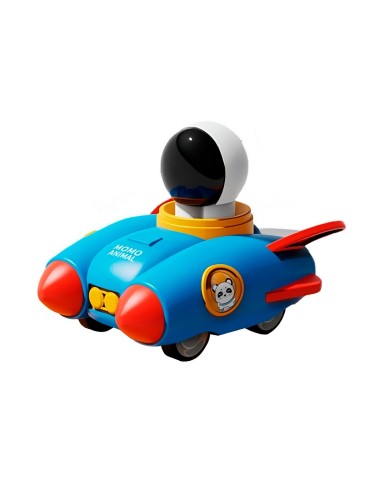 Carro Meteoro Astronauta De Cuerda Juguete Interactivo