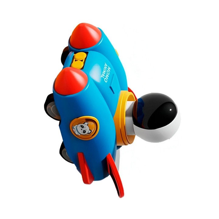 Carro Meteoro Astronauta De Cuerda Juguete Interactivo