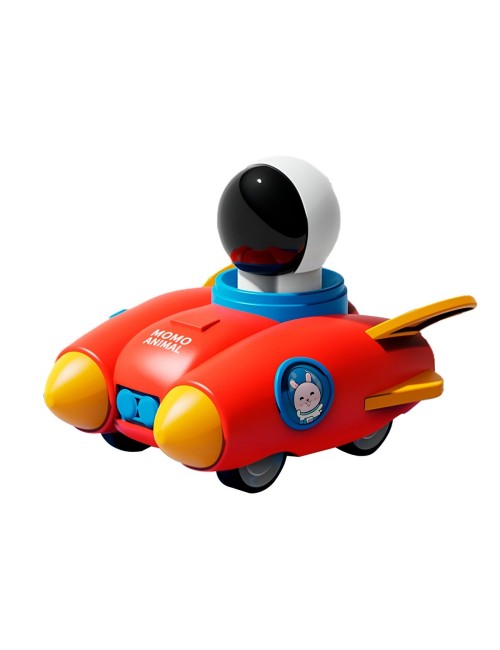 Carro Meteoro Astronauta De Cuerda Juguete Interactivo