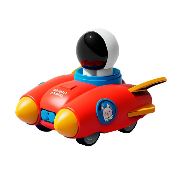 Carro Meteoro Astronauta De Cuerda Juguete Interactivo