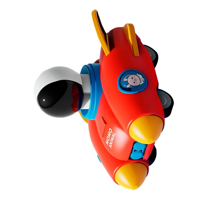 Carro Meteoro Astronauta De Cuerda Juguete Interactivo
