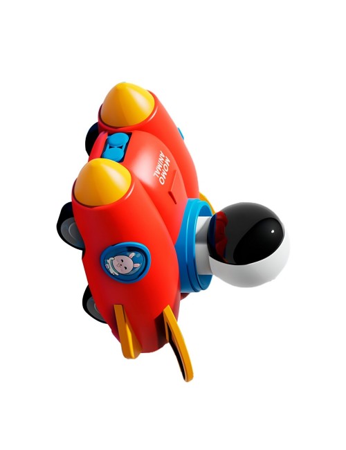 Carro Meteoro Astronauta De Cuerda Juguete Interactivo