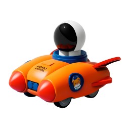 Carro Meteoro Astronauta De Cuerda Juguete Interactivo