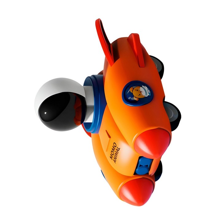 Carro Meteoro Astronauta De Cuerda Juguete Interactivo
