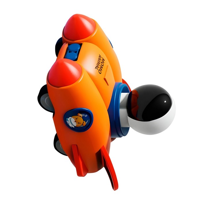 Carro Meteoro Astronauta De Cuerda Juguete Interactivo