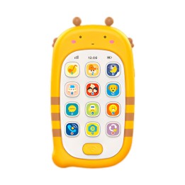 Telefono Oso Didactico Interactivo Puzzle + Baterias