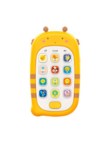 Telefono Oso Didactico Interactivo Puzzle + Baterias