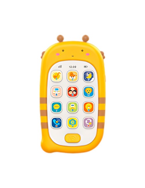 Telefono Oso Didactico Interactivo Puzzle + Baterias