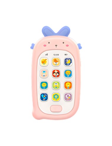 Telefono Conejo Didactico Interactivo Puzzle + Baterias