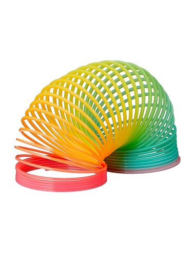 Spring Arcoiris Muelle Magico Juguete Niños Destreza X 5 Pcs