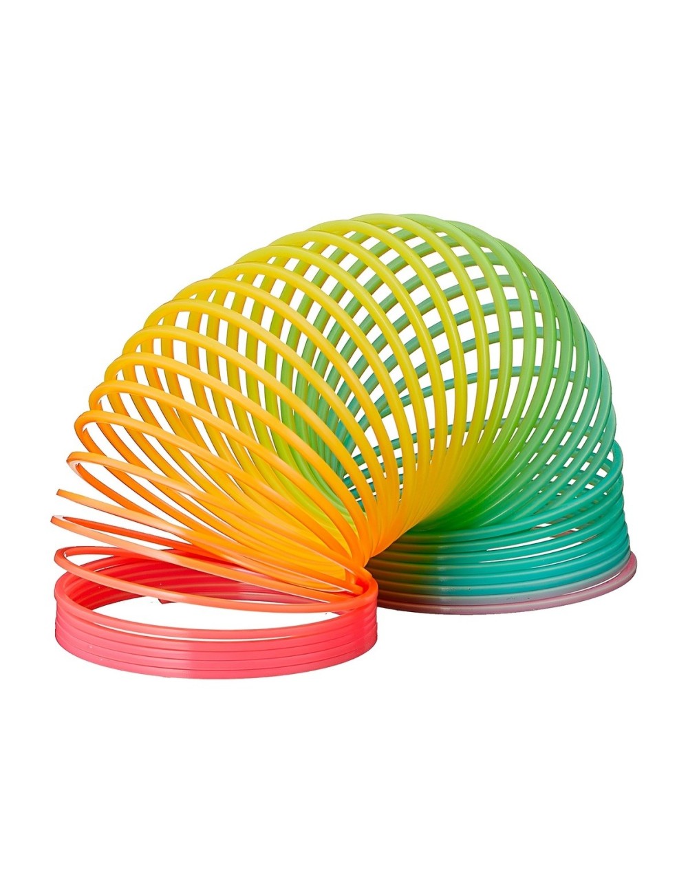 Spring Arcoiris Muelle Magico Juguete Niños Destreza X 5 Pcs