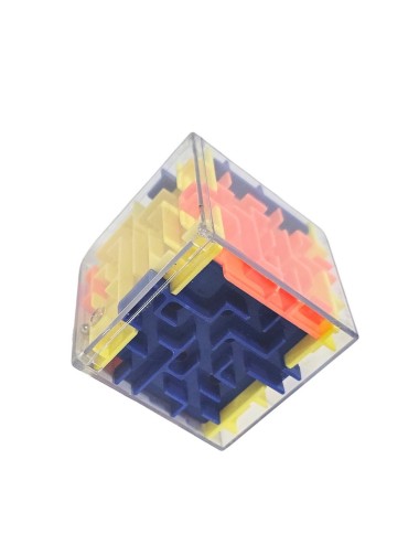 Cubo Laberinto 3d Mágico Juego Didáctico Ingenio Interactivo