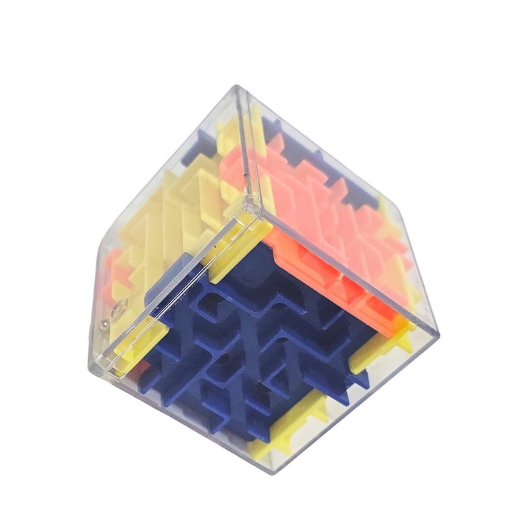 Cubo Laberinto 3d Mágico Juego Didáctico Ingenio Interactivo