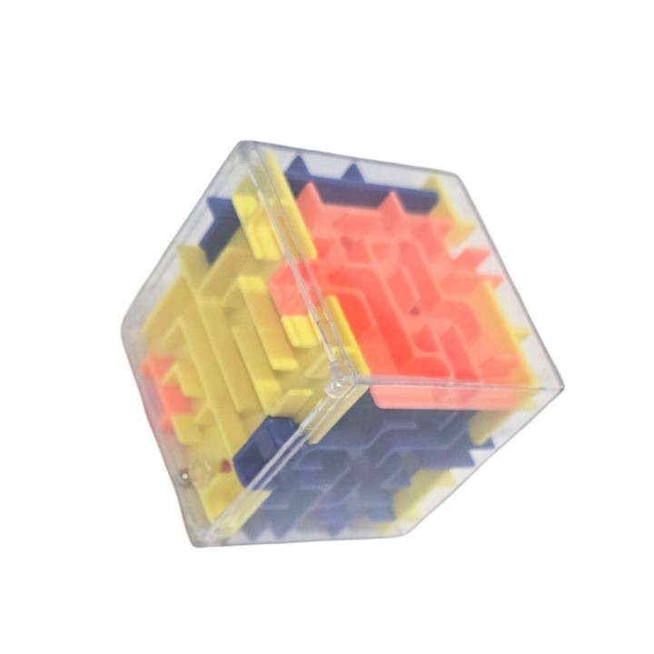 Cubo Laberinto 3d Mágico Juego Didáctico Ingenio Interactivo