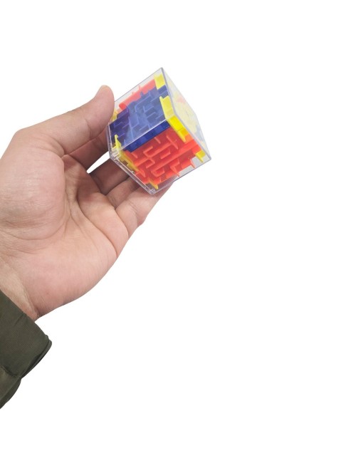 Cubo Laberinto 3d Mágico Juego Didáctico Ingenio Interactivo