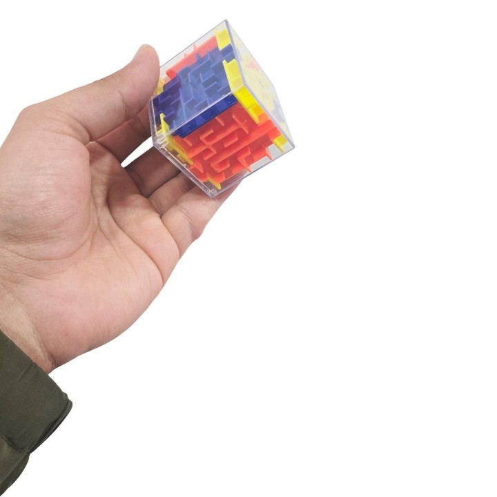 Cubo Laberinto 3d Mágico Juego Didáctico Ingenio Interactivo