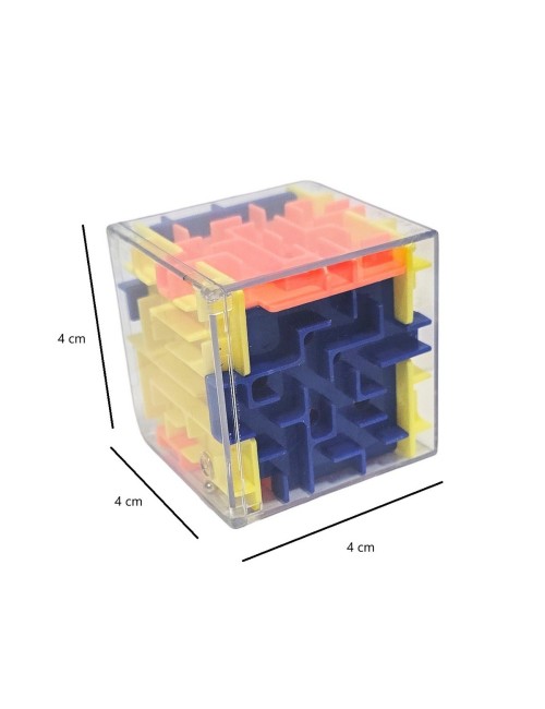 Cubo Laberinto 3d Mágico Juego Didáctico Ingenio Interactivo