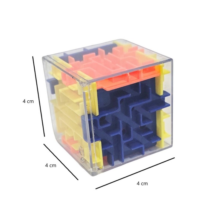 Cubo Laberinto 3d Mágico Juego Didáctico Ingenio Interactivo