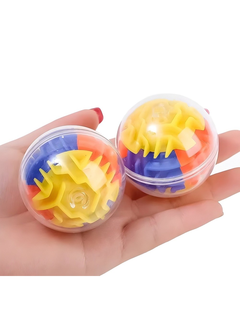 Cubo Bola Esfera Laberinto Mágico Juego Didáctico Ingenio