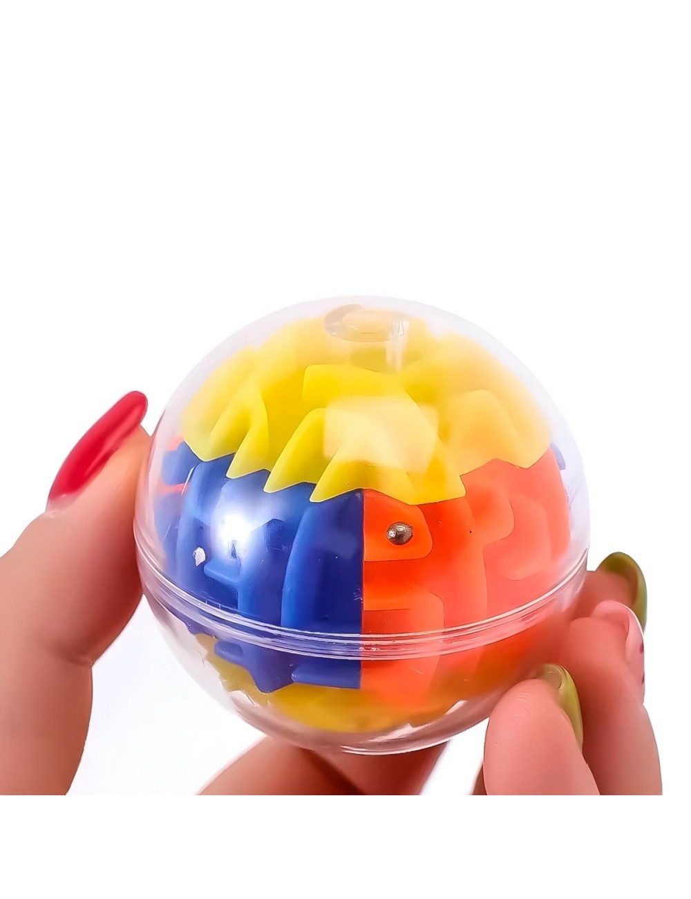 Cubo Bola Esfera Laberinto Mágico Juego Didáctico Ingenio